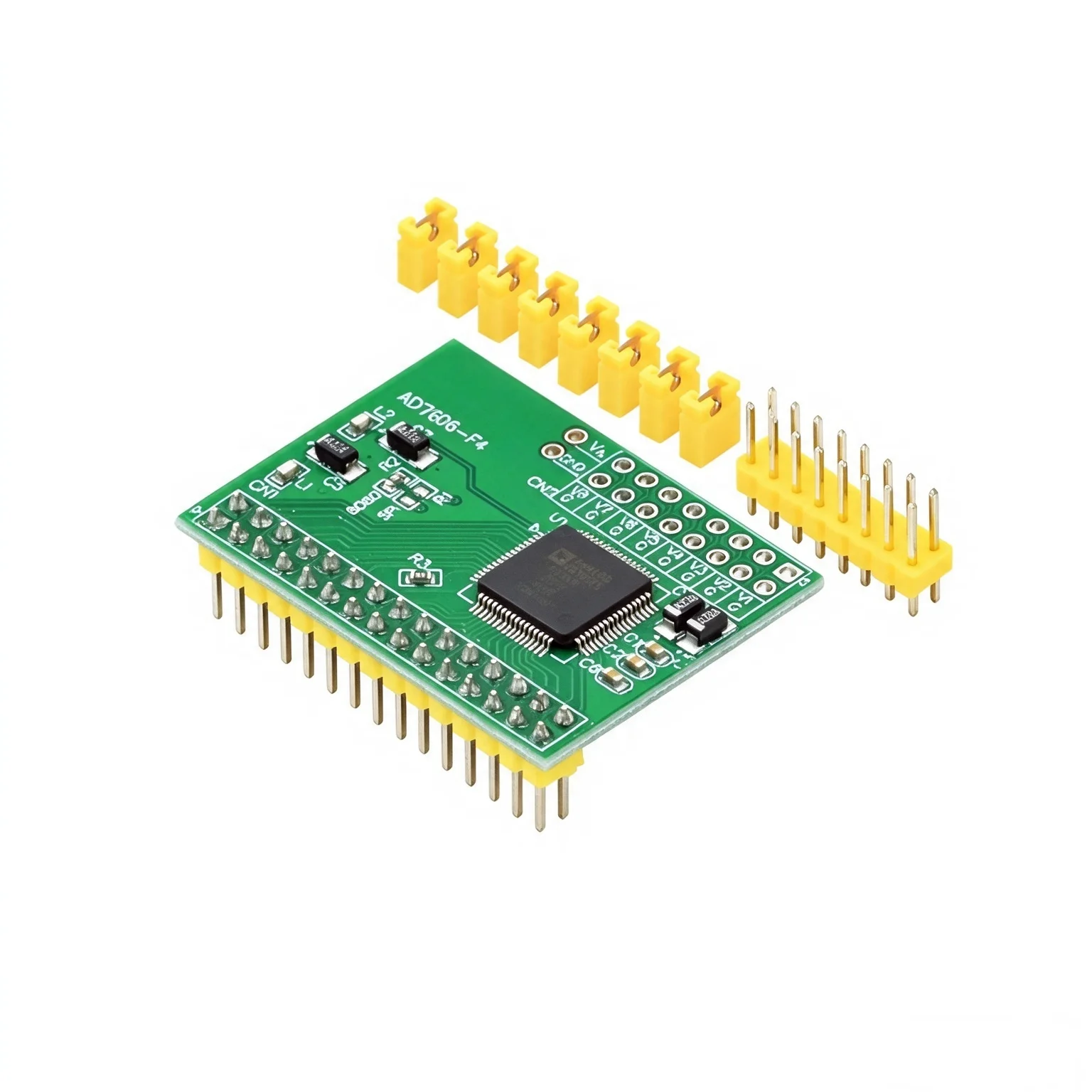 1‑3PCS AD7606 Data Acquisition Module 16‑Bit ADC 8‑Channel Synchronous Sampling 200KHz Analog‑to‑Digital Converter Module