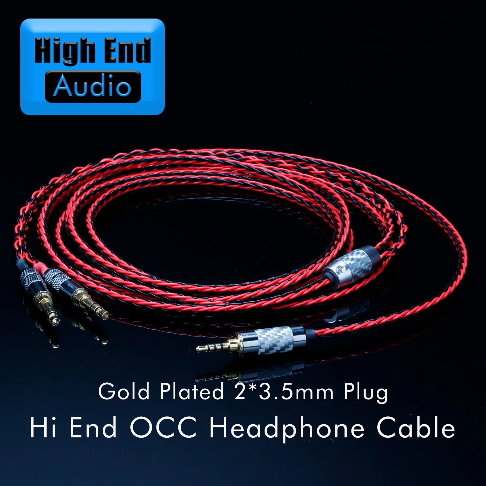 Preffair 16 Cores 4 pin Xlr 4.4 2.5mm Headphone Earphone Cable For 3.5mm sundara HE1000se HE6se he400 Z7M2