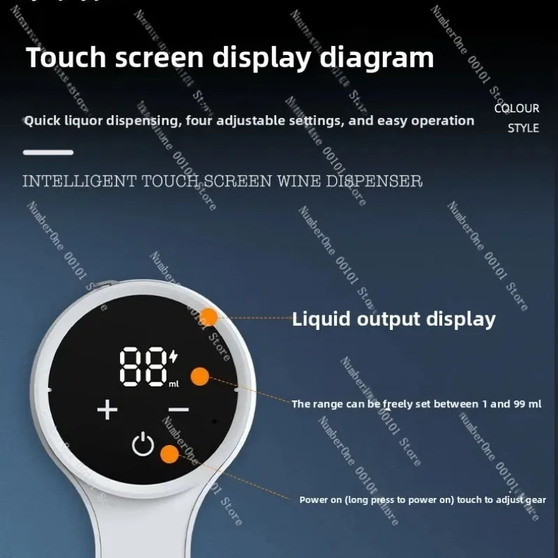 Smart Sensor Wine Dispenser Automatic Pourer & Aerator with LCD Display for Home Restaurant Bar Gift