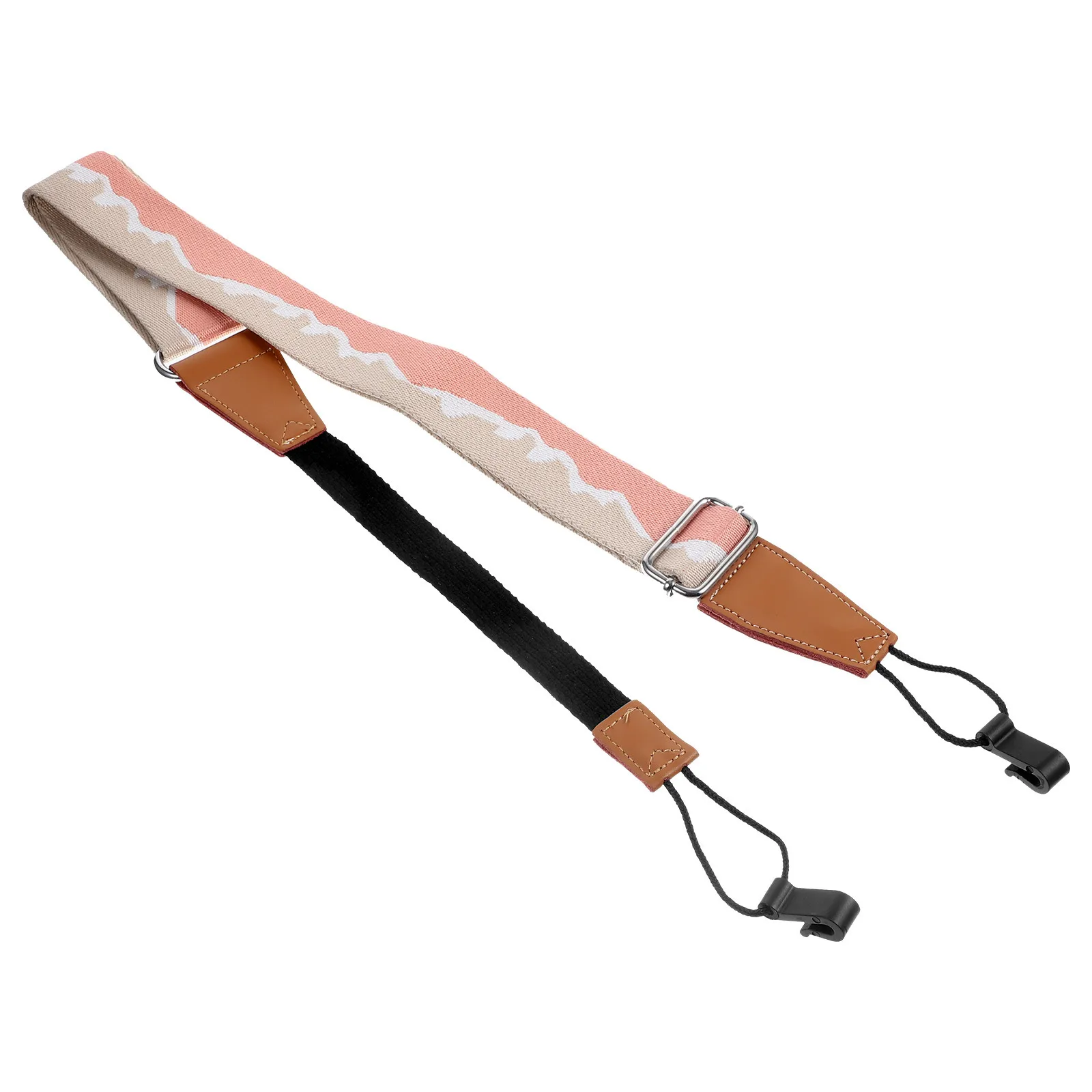 

Guitar Strap Ukulele Shoulder Belt No-Drill Design Soft Material for Long Play Bass Guitar Strap Nylon Belt Birthday Present