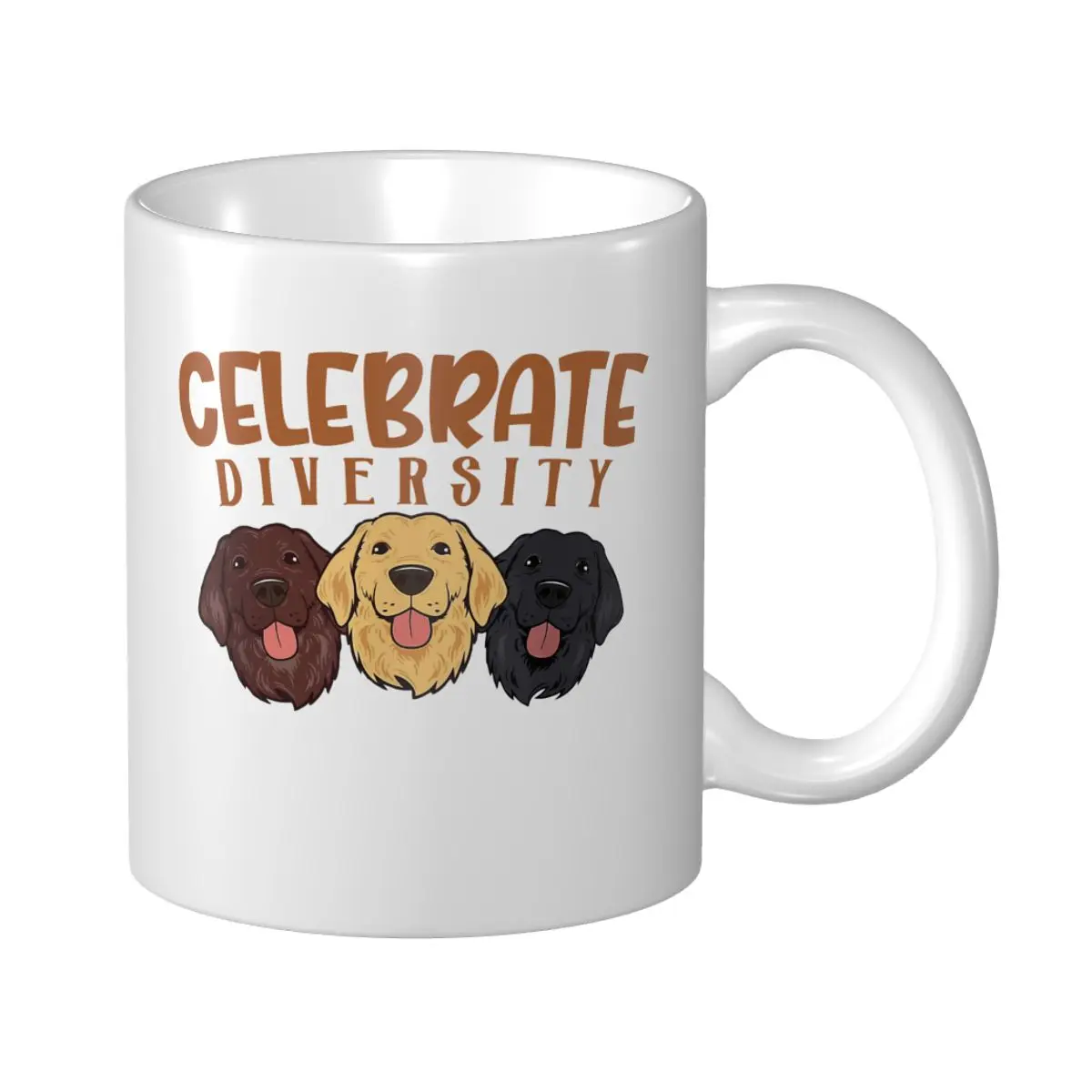 Mark Cup Mug Celebrate Diversity Dog Funny Labrador Retriever Lover Gifts Coffee Mugs Tea Milk Water Cup Travel Mugs Office Home