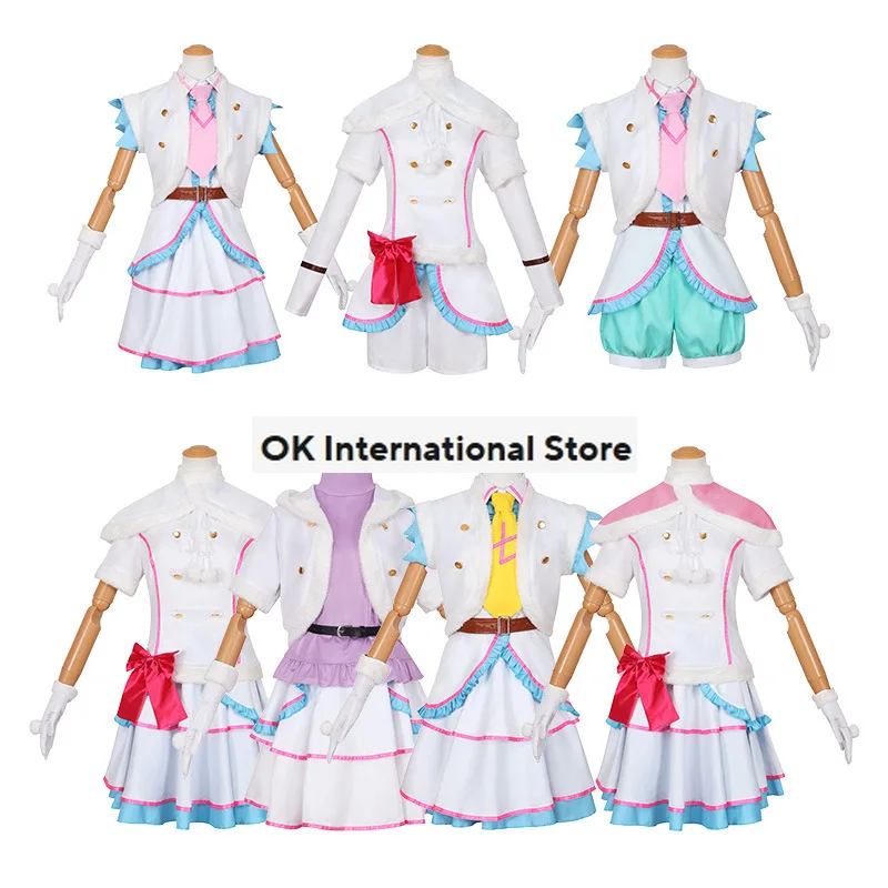 Anime LoveLive Snow Halation EliAyase Sonoda Umi Kotori Minami Maki Nishikino Cosplay Costume Love Live μ'S Snow Lolita Dress