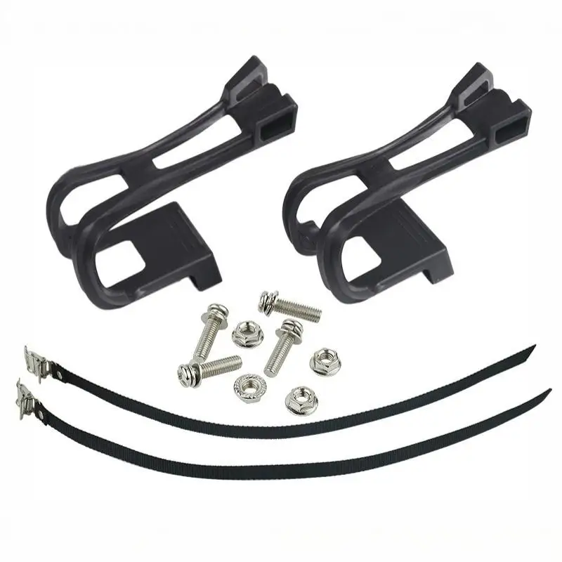1 Paar Fahrrad-Zehenclip-Gurte für Rennradpedale, Fahrradpedal-Schuhgurte – Detail 3