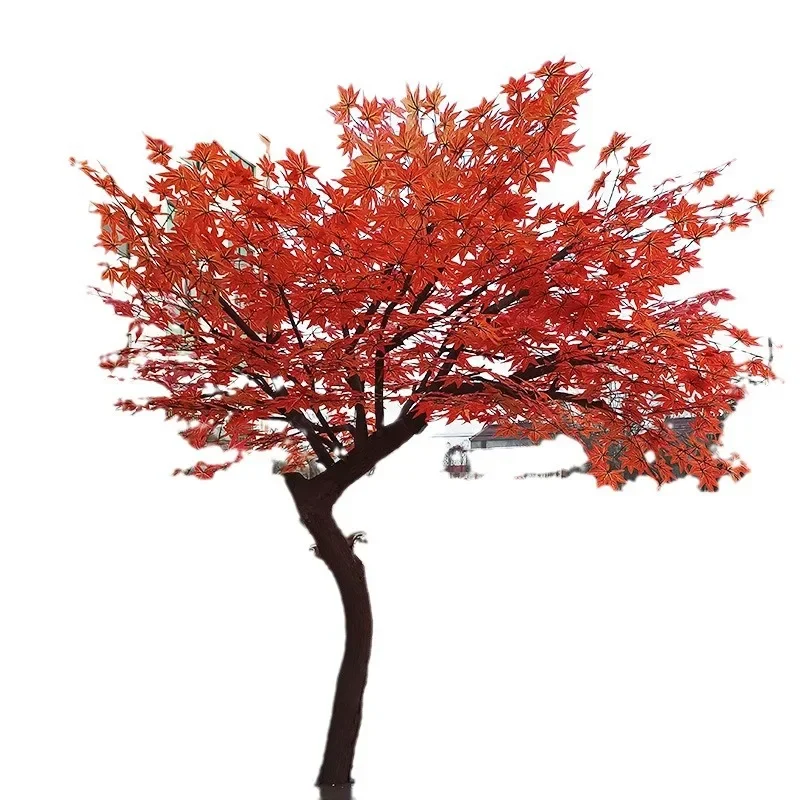 

Simulation, maple tree fake tree shopping mall hotel villa large, indoor and outdoor landscaping