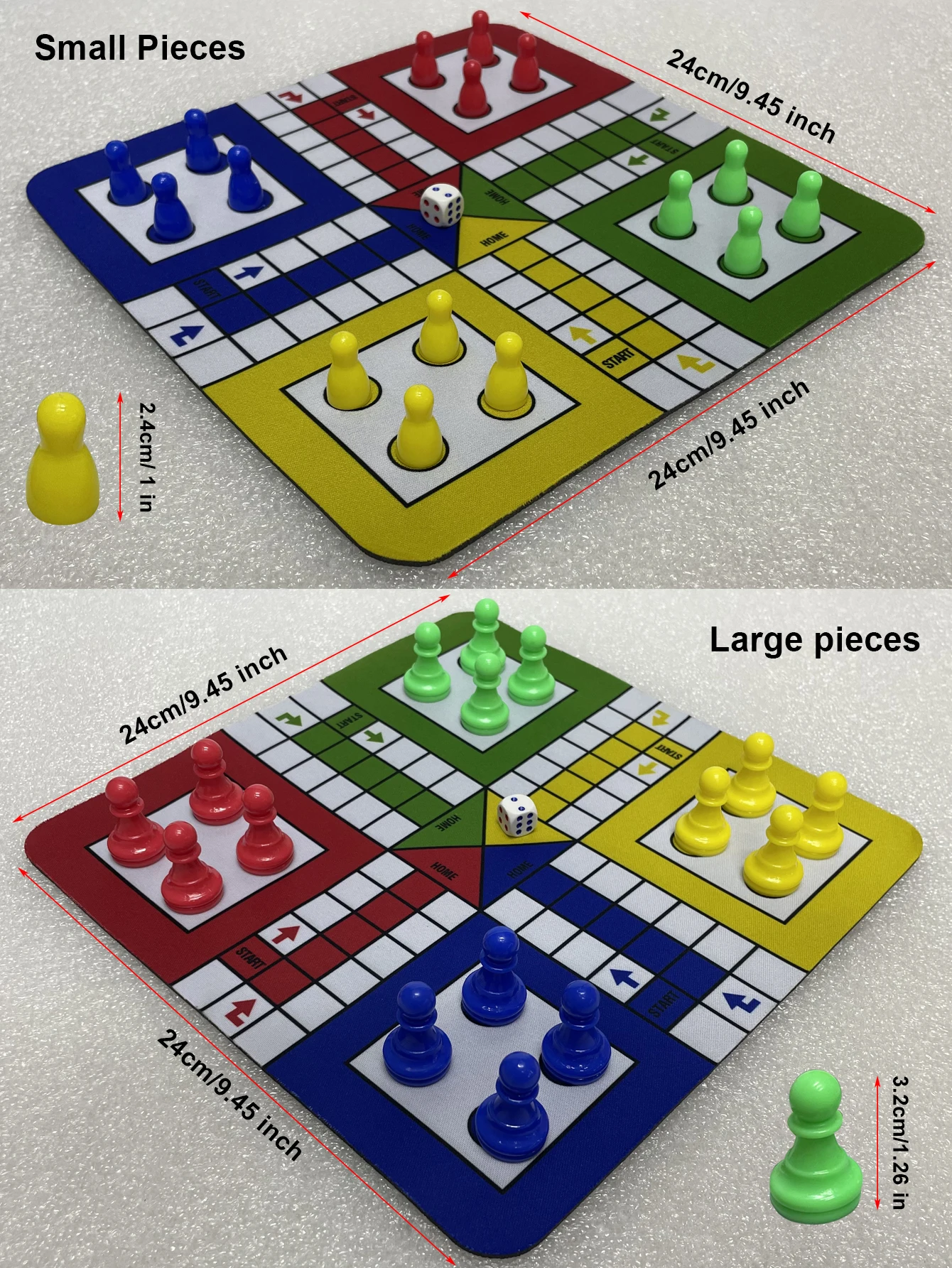 1 Set Permainan Ludo Travel Ba - Board Game Ludo ulasan dan harga