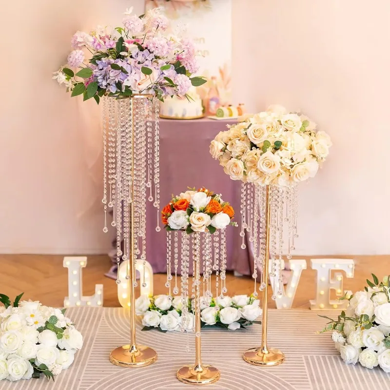 metal flower stand vase road guide wedding decoration props table ornaments and decorations
