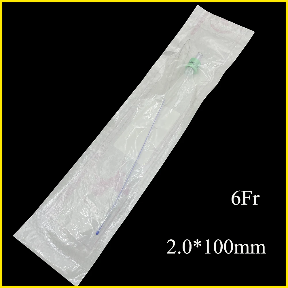 Pet Cat Urethrostomy Catheter Urinary Retention Stone Dredging Double Lumen Silicone Urethrostomy Hospital Clinic Supplies