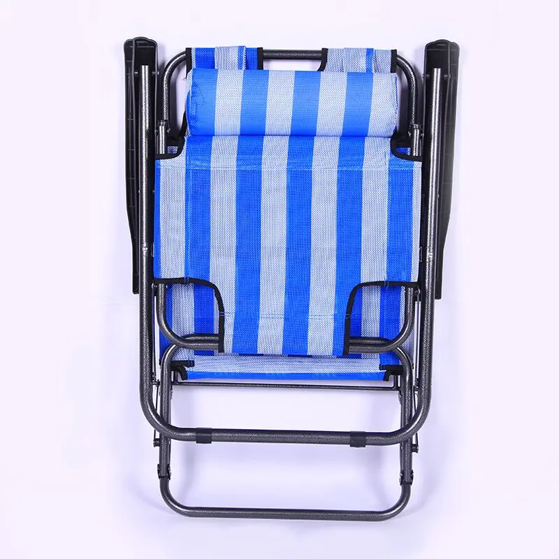 حار بيع كرسي المحمولة السرير وكرسي متعدد الوظائف كرسي استرخاء معدني قابل للتعديل #4