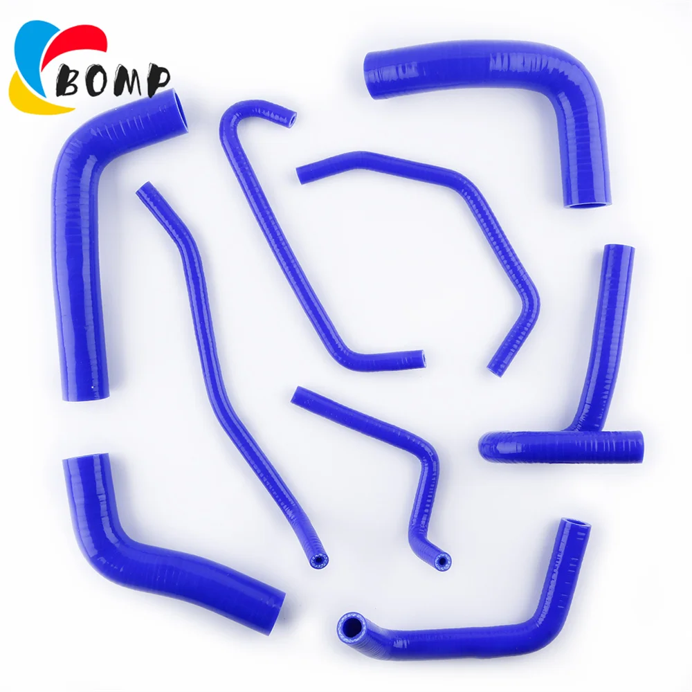

For Mazda Miata MX5 MX-5 1.8L 1994-1997 Silicone Radiator Heater Hose Kits（9pcs）