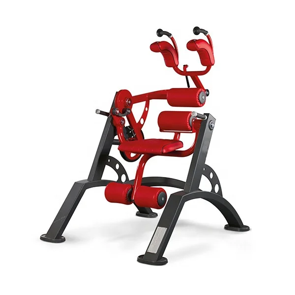 2025 Equipo de gimnasio comercial Máquina de fuerza Ejercicio abdominal Máquina abdominal trituradora oblicua