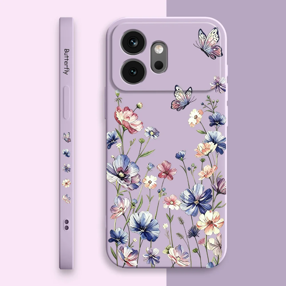 Butterfly Hush Phone Case For Huawei Honor 600 400 300 200 100 90 Pro Lite Smart Magic 8 7 4 Silicone Soft Cover
