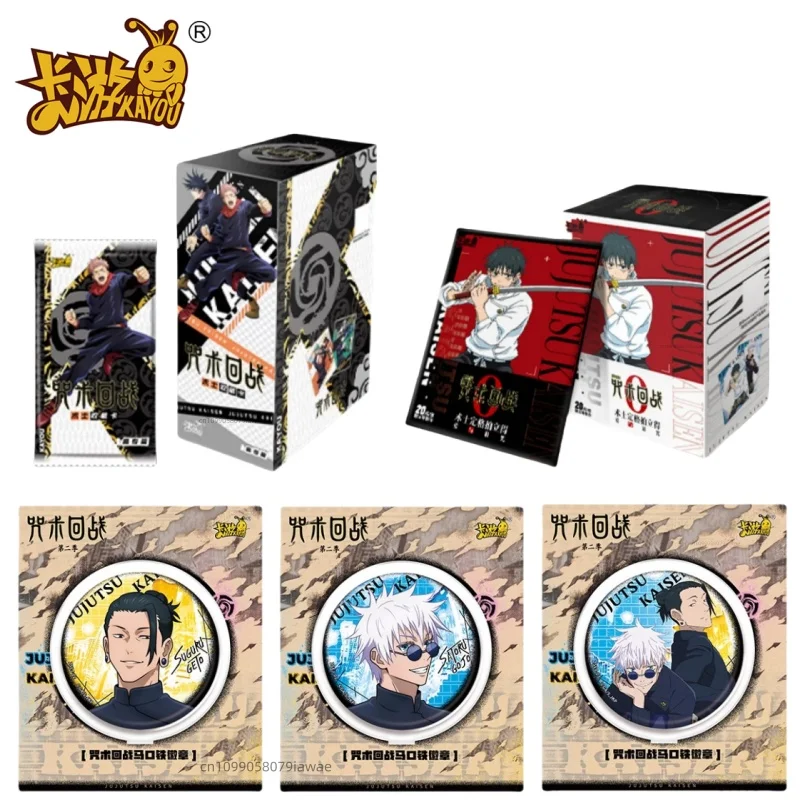 

Подлинный новый оловянный значок KAYOU Jujutsu Kaisen, сезон 2, серия коллекционных карточек — товары в стиле аниме и праздничные подарки