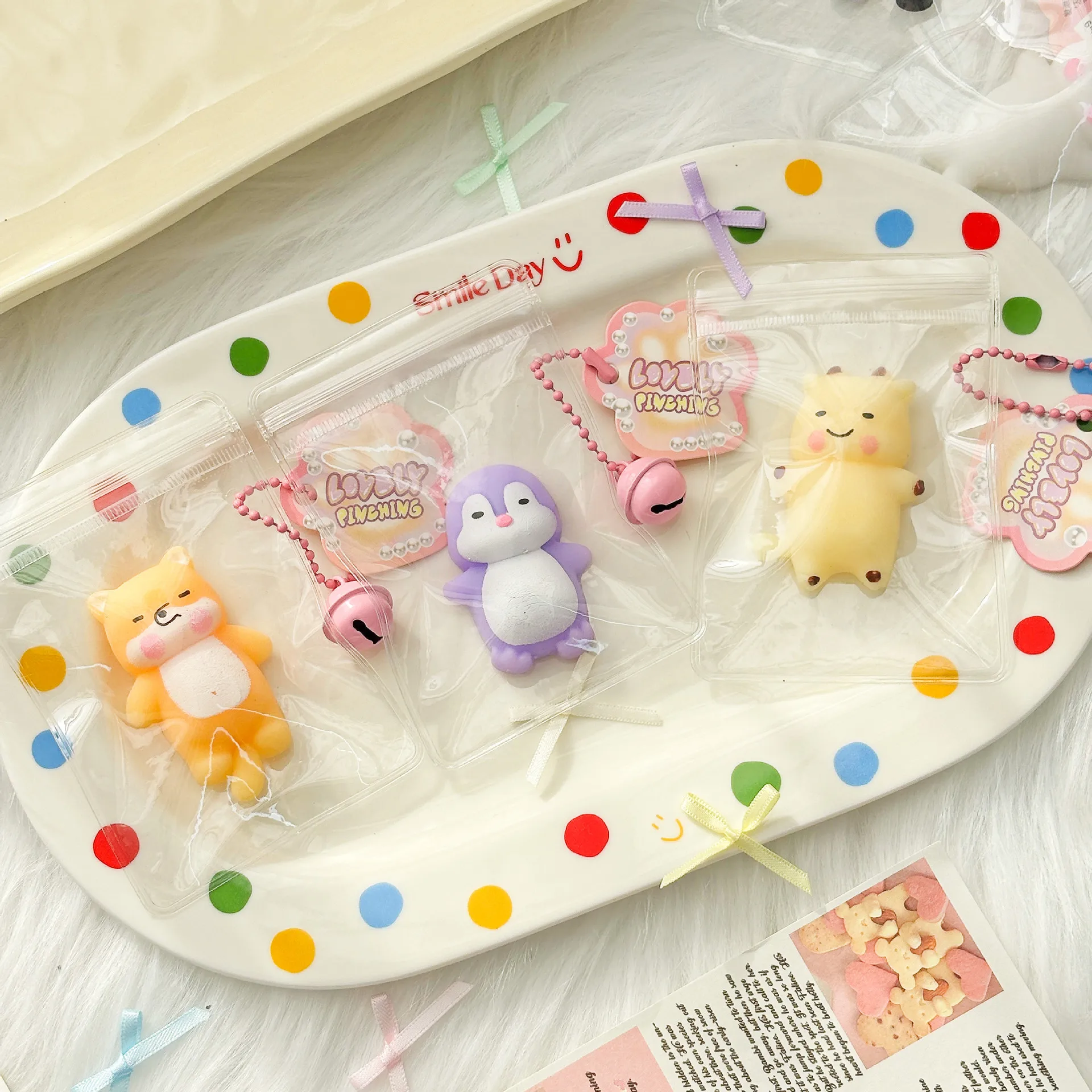 Mignon Mini Squish paresseux somnolent Animal presser Fidgeting jouets adulte sensoriel jouets Antistress Taba Squishy filles enfants jouets cadeaux