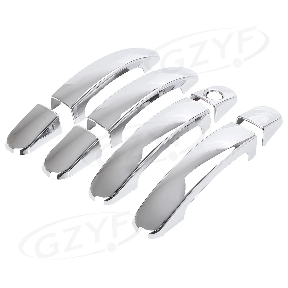 Chrome Car Exterior Door Handle Bar Deco Trim For Ford Escape Kuga 2013 2014 2015 2016 2017 Parts