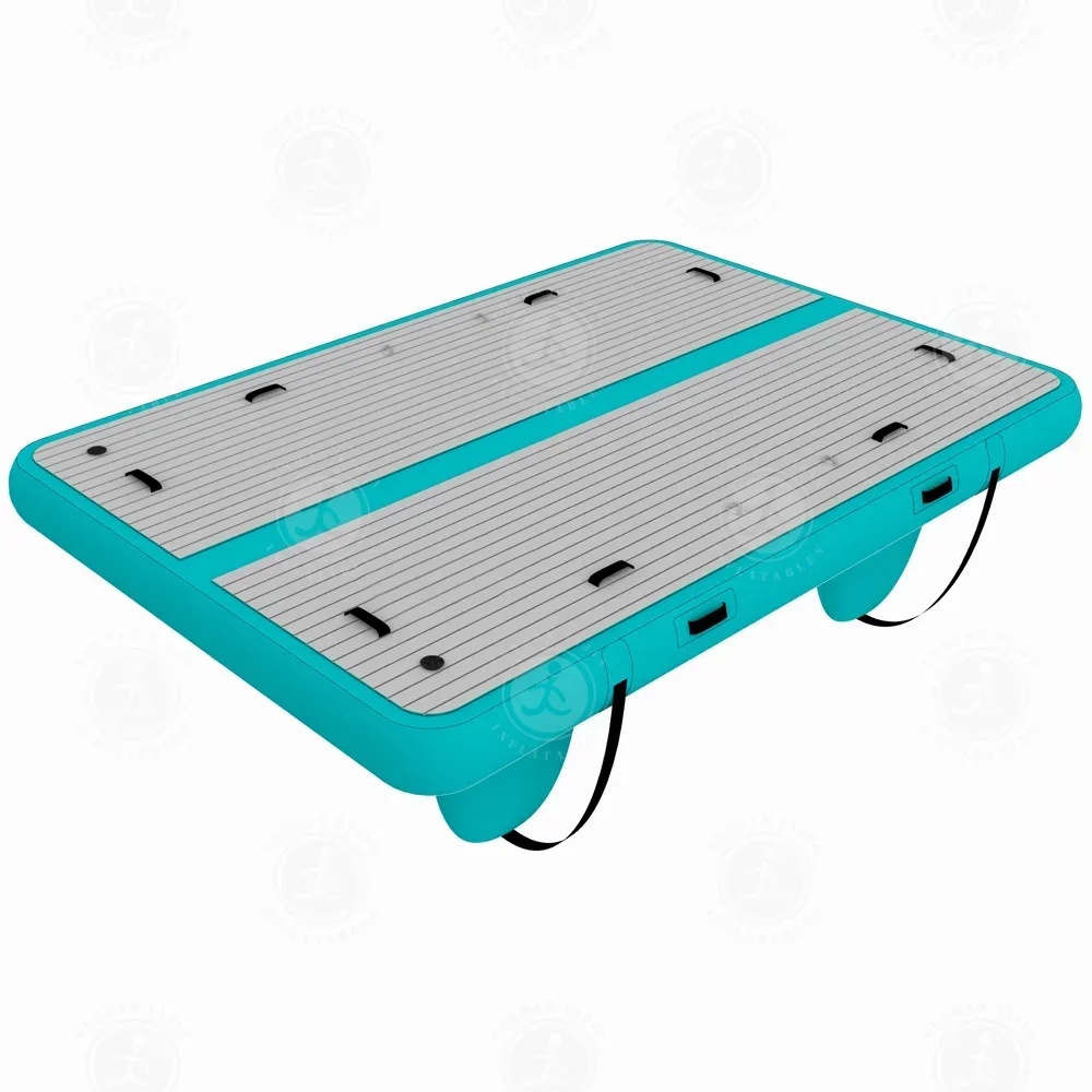 

2026 Inflatable Floating Docks Pontoon Swim Island Floating Raft Non Slip Water Floating Platform