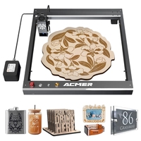 ACMER P2 20W Laser Engraver Cutter, Engraving at 30000mm/min, Ultra-silent Auto Air Assist, 0.01mm Engraving Accuracy, 420*400mm