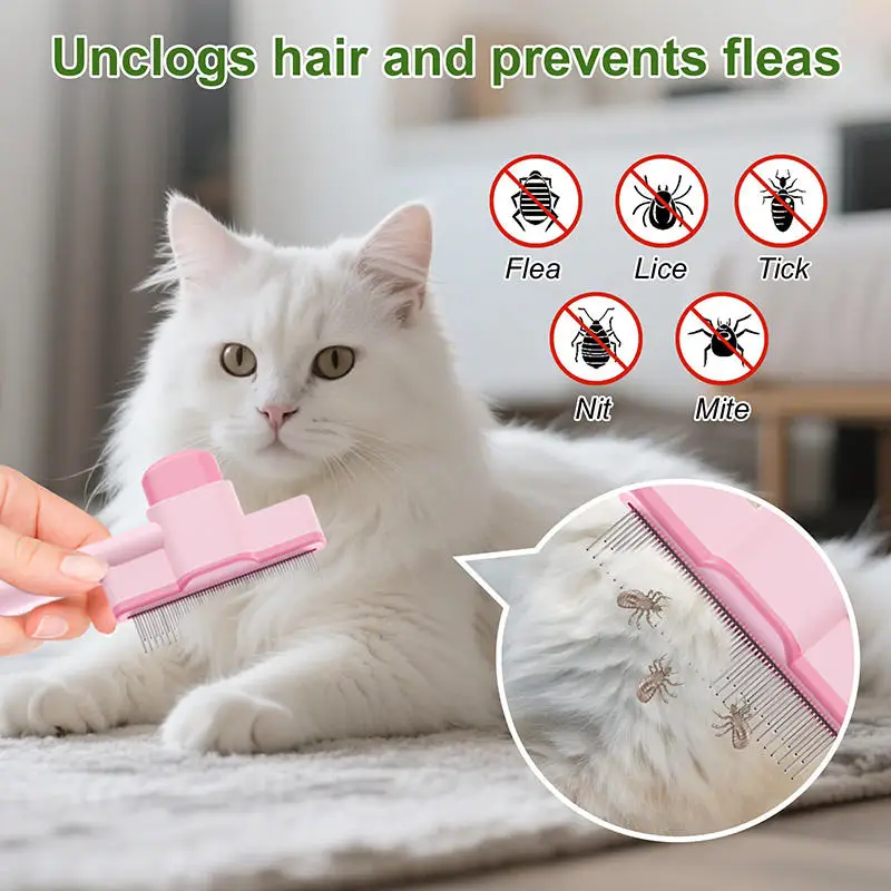 Dog Comb Pet Flea R…