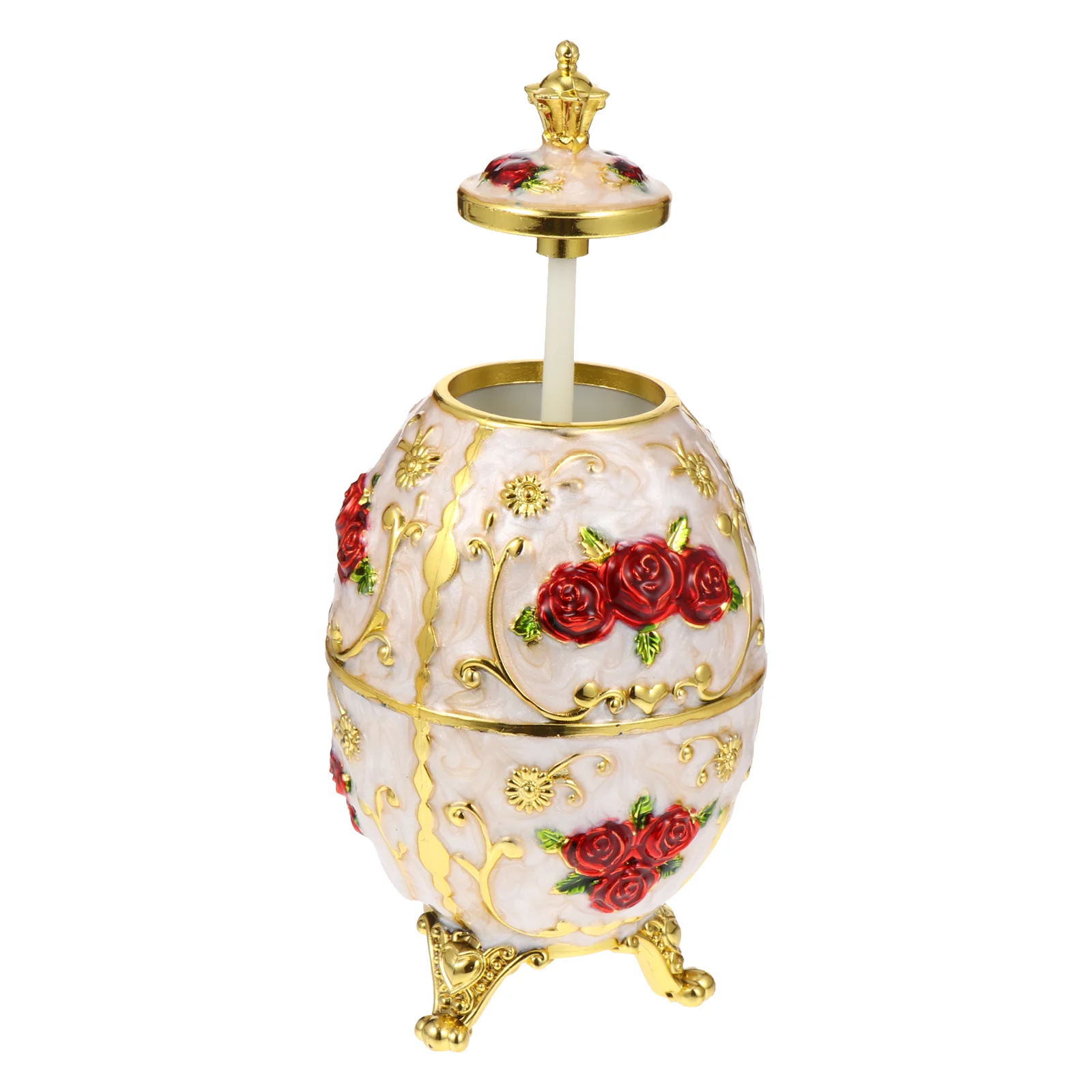 

1 pcs Vintage Alloy Toothpick Holder Box Compact Portable Elegant Home Bar Accessory Perfect for Christmas