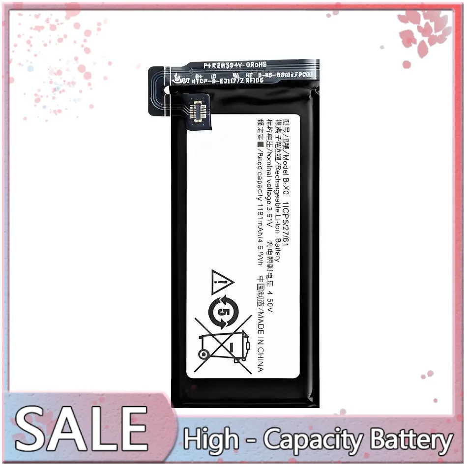 

Mobile Phone Battery Safe High Compatibility B-X0 1181Mah For Vivo X Flip