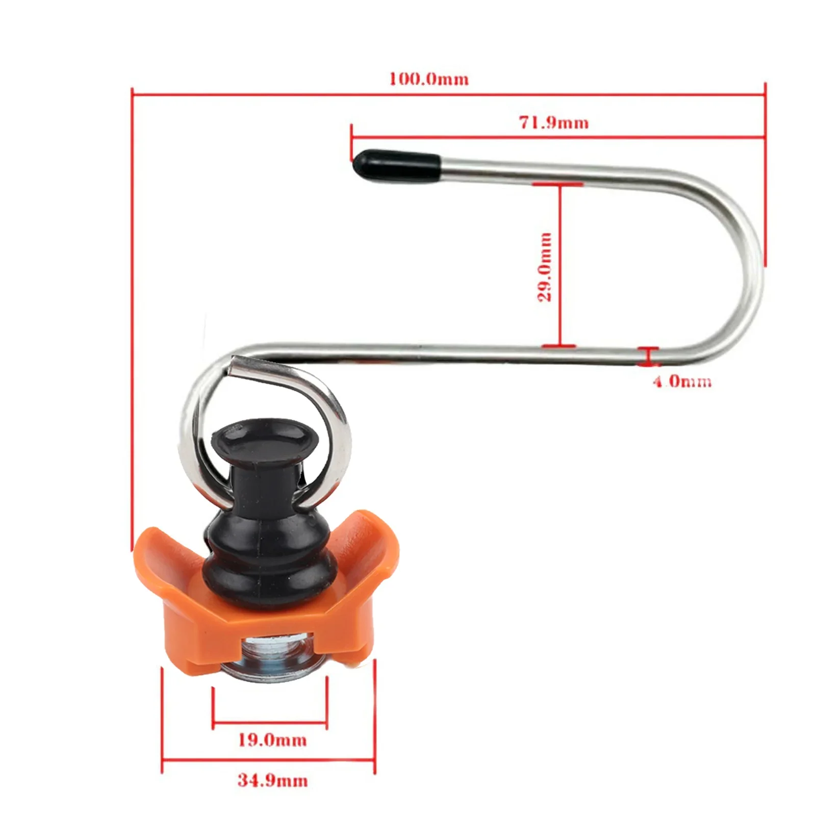 Secure Storage Airline Rail Fitting 50 Kg Load Capacity Comprehensive Set Easy Installation As Shown In The Figure