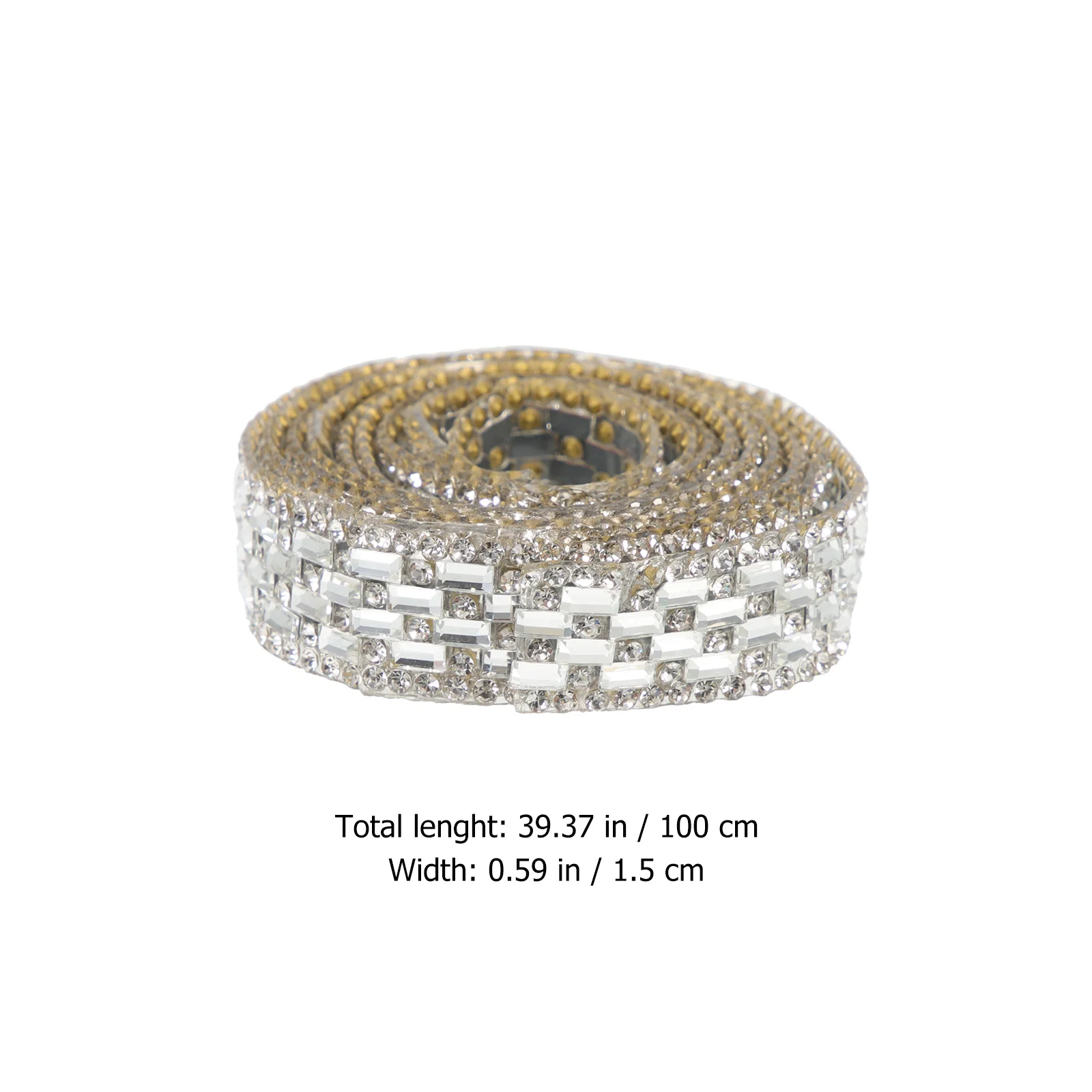 رائعة حجر الراين الشريط DIY الحرفية تقليم استبدال الملابس تقليم خفيفة الوزن المحمولة سلسلة وحيد القرن زي الملحقات