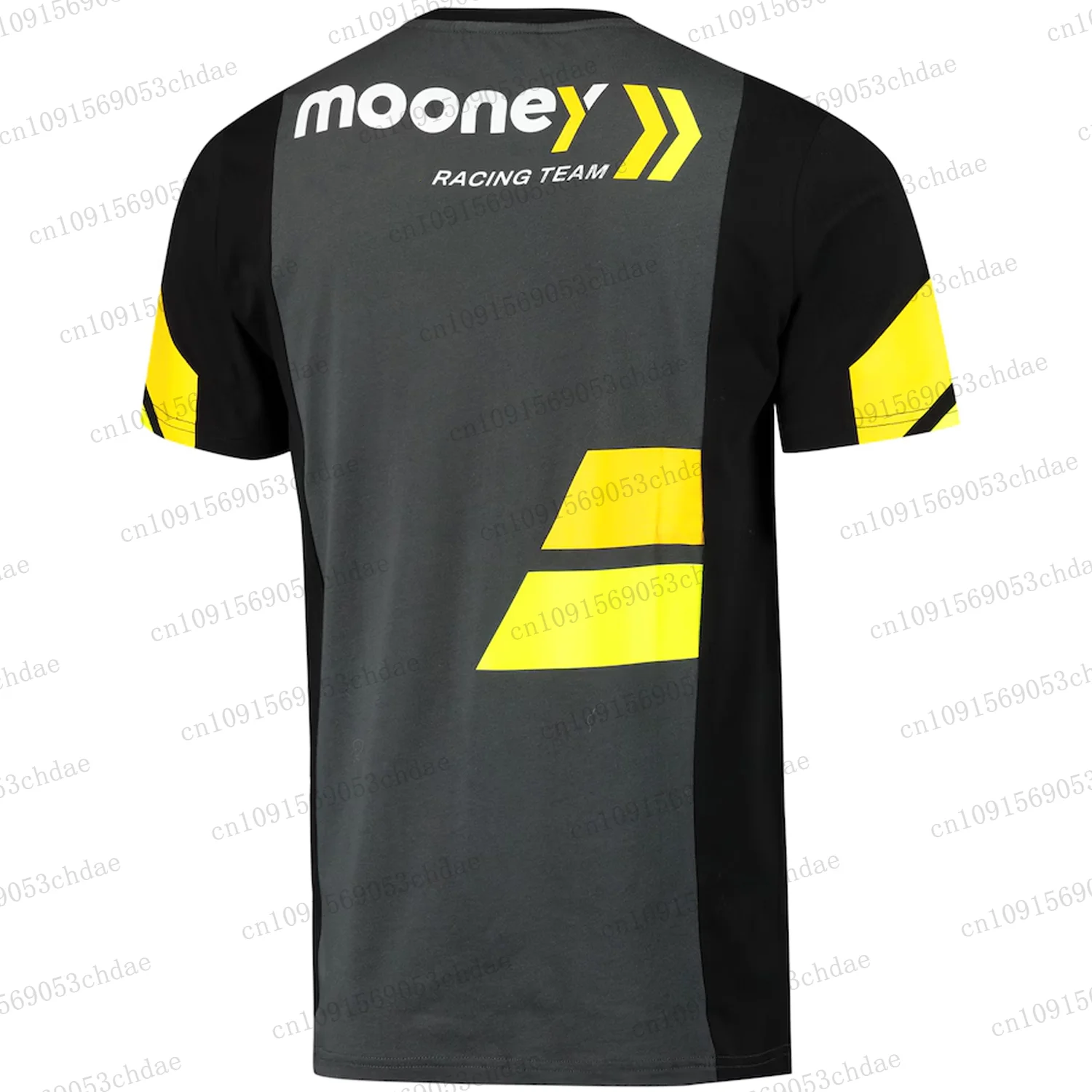 24/25 Newest Valentino Rossi Mooney Racing Team T-Shirt  Quick-dry Breathable Motobike Match Short-sleeve Sport Shirt Uniform