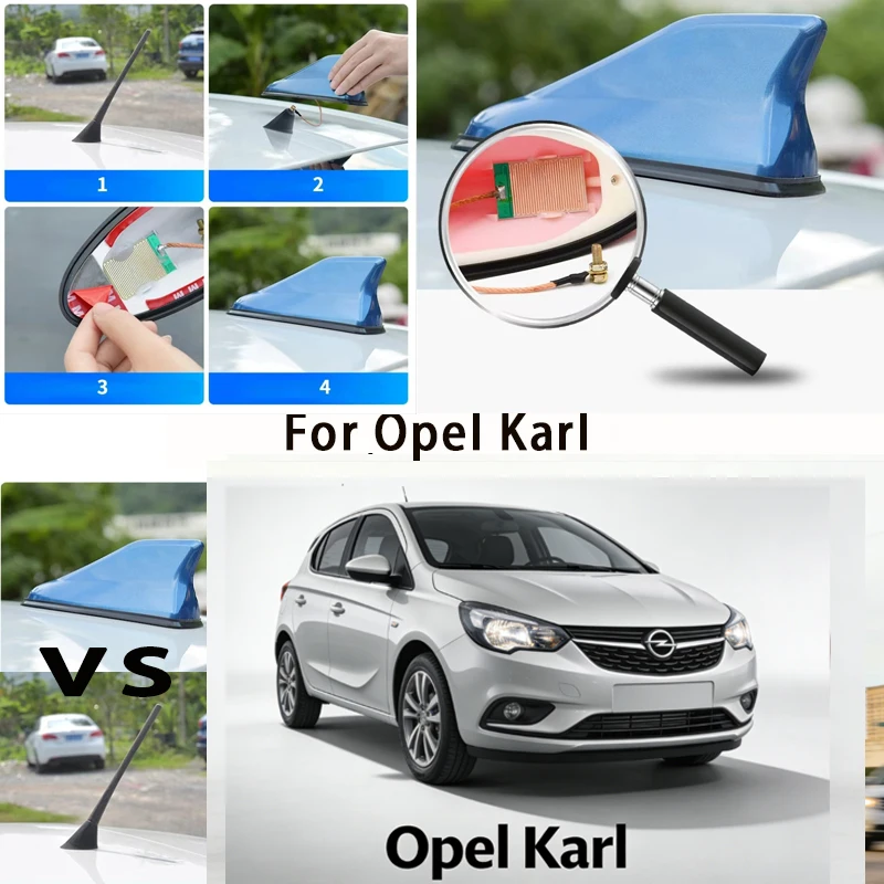 

For Opel Karl Car Trunk Anti-Collision Reflective Warning Safety Tape 1Pcs Auto Rear Bumper Protector Sticker