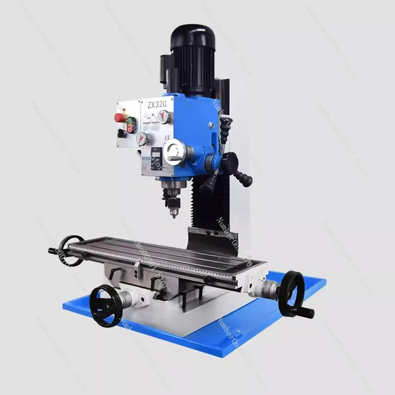 ZX32G High Precision Column Vertical Drilling Machine Bench Table Drill Variable Speed Milling Drilling Machine