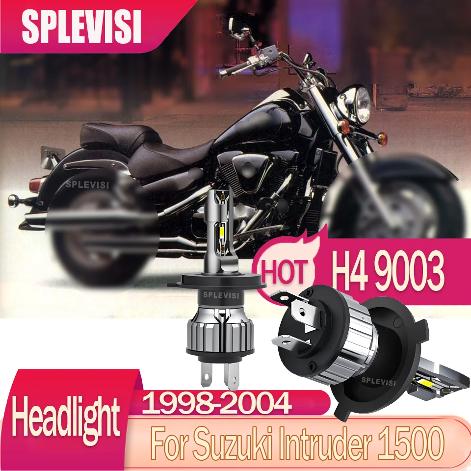 

LED H4 9003 Long Service Life Clearer More Durable motorcycle Headlight For Suzuki Intruder 1500 1998 1999 2001 2002 2003 2004