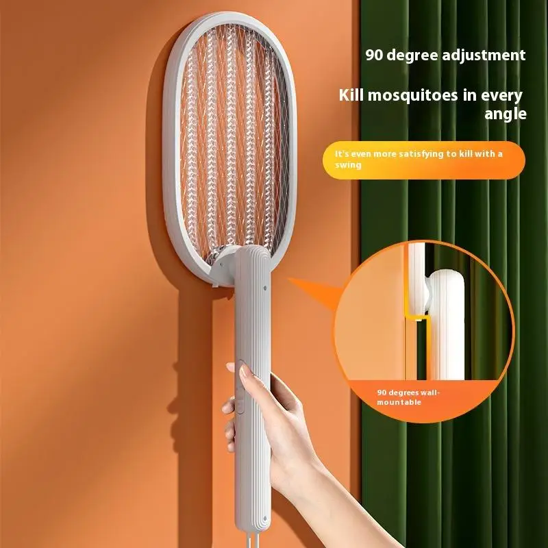 طوي قاتل الماموس الكهربائي القاتل USB قابلة للشحن فخ الذباب البعوض منشة مضرب مبيد حشري مع الأشعة فوق البنفسجية ضوء علة صاعق