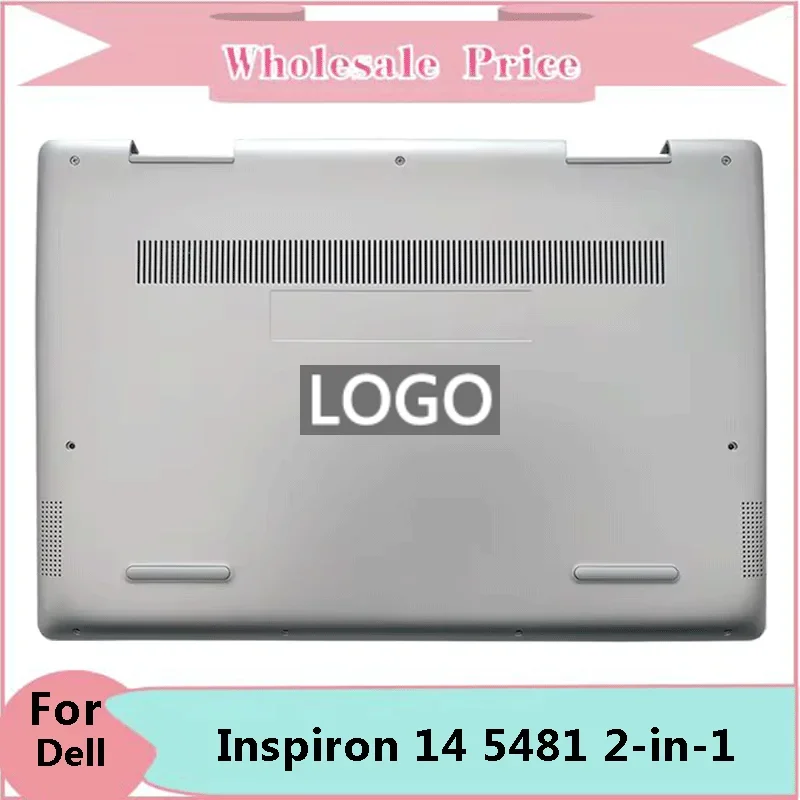 New For Notebook Inspiron 14 5481 5482 5485 5491 5498 2-in-1 Laptop Bottom Case 0637YH 637YH 460.0Notebook03.0001 Silver