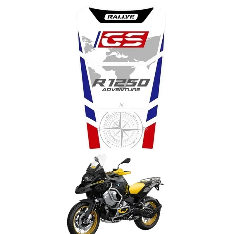 

Для BMW R 1250 GS R1250GS Adventure ADV защитная накладка на бак мотоцикла 3D гелевая наклейка Decal - 3 Motor