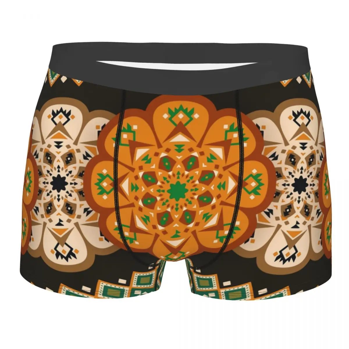 Strong Ethnic Flavor Classic Russian Pattern The Tone Is Wonderful And The Composition Is Unique Underpants Cotton Panties Men's