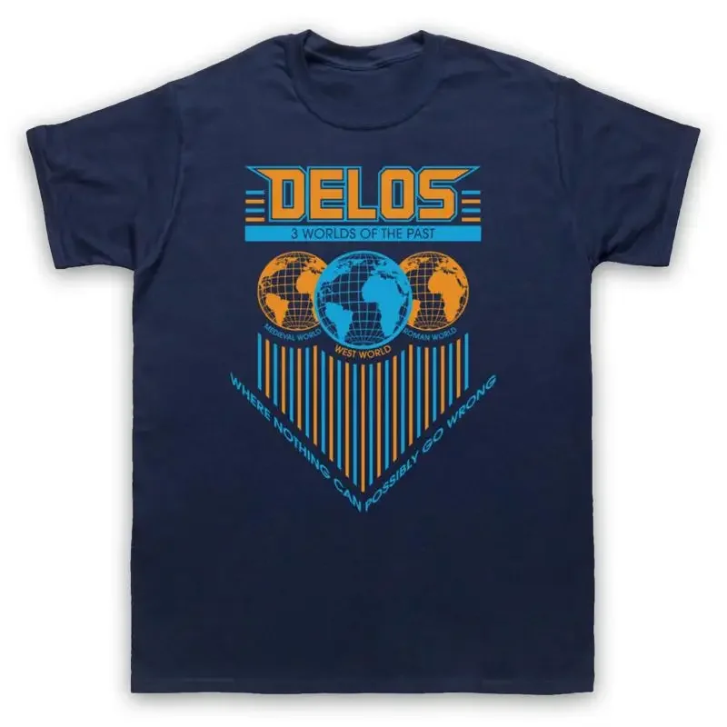 DELOS WESTWORLD RETRO SCI FI UNOFFICIAL FILM TV SHOW MENS WOMENS T SHIRT