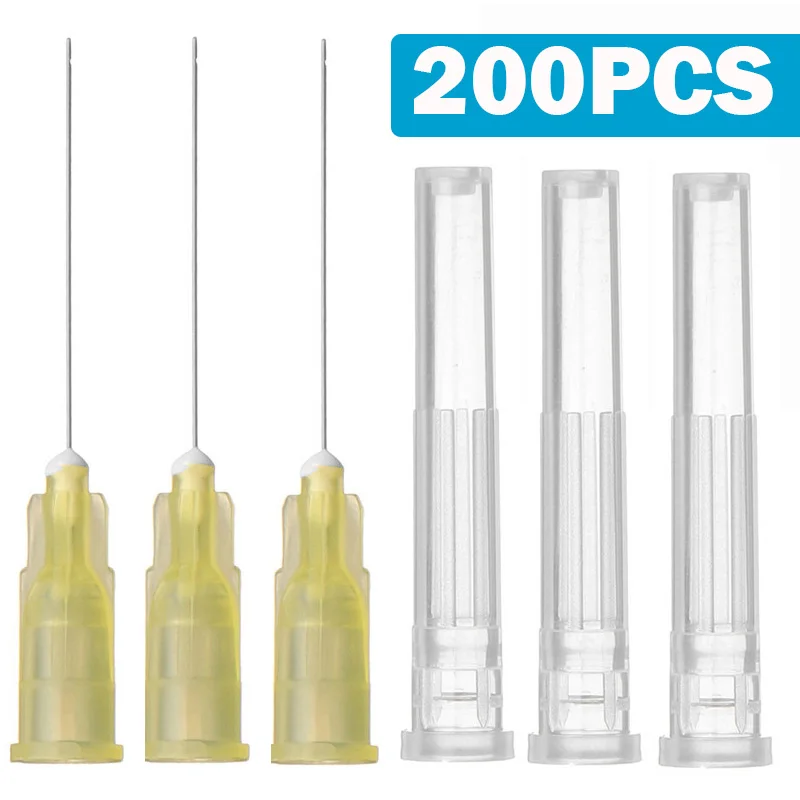 Dental Syringe tips Endo Irrigation needle tip 30GA End-Closed Side Hole Endo Oral Care Tooth Cleaning