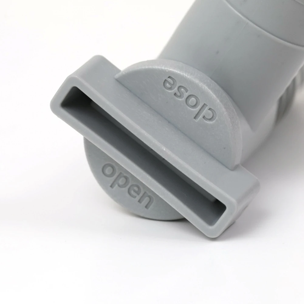 PVC Pool Filter Pump Adapter Durable 32mm Pool On/Off Plunger Valve Leak Proof Sealed Replacement for Outdoor Equipment Parts