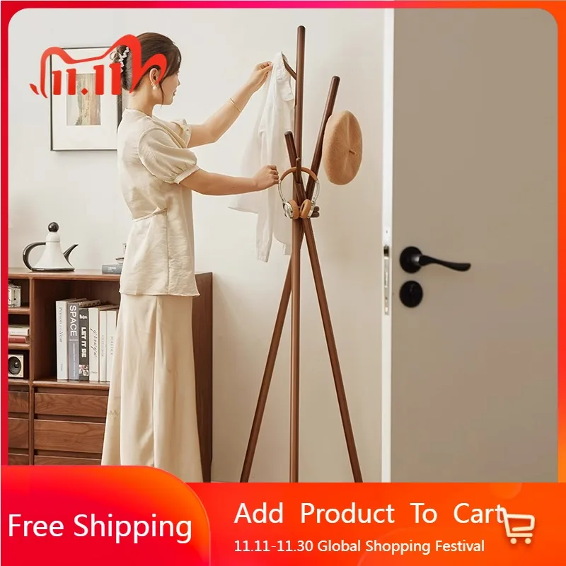 

Floor Minimalist Coat Racks Living Room Modern Dress Hotel Coat Racks Standing Wall Clothes Perchero Entrance Hall Furniture