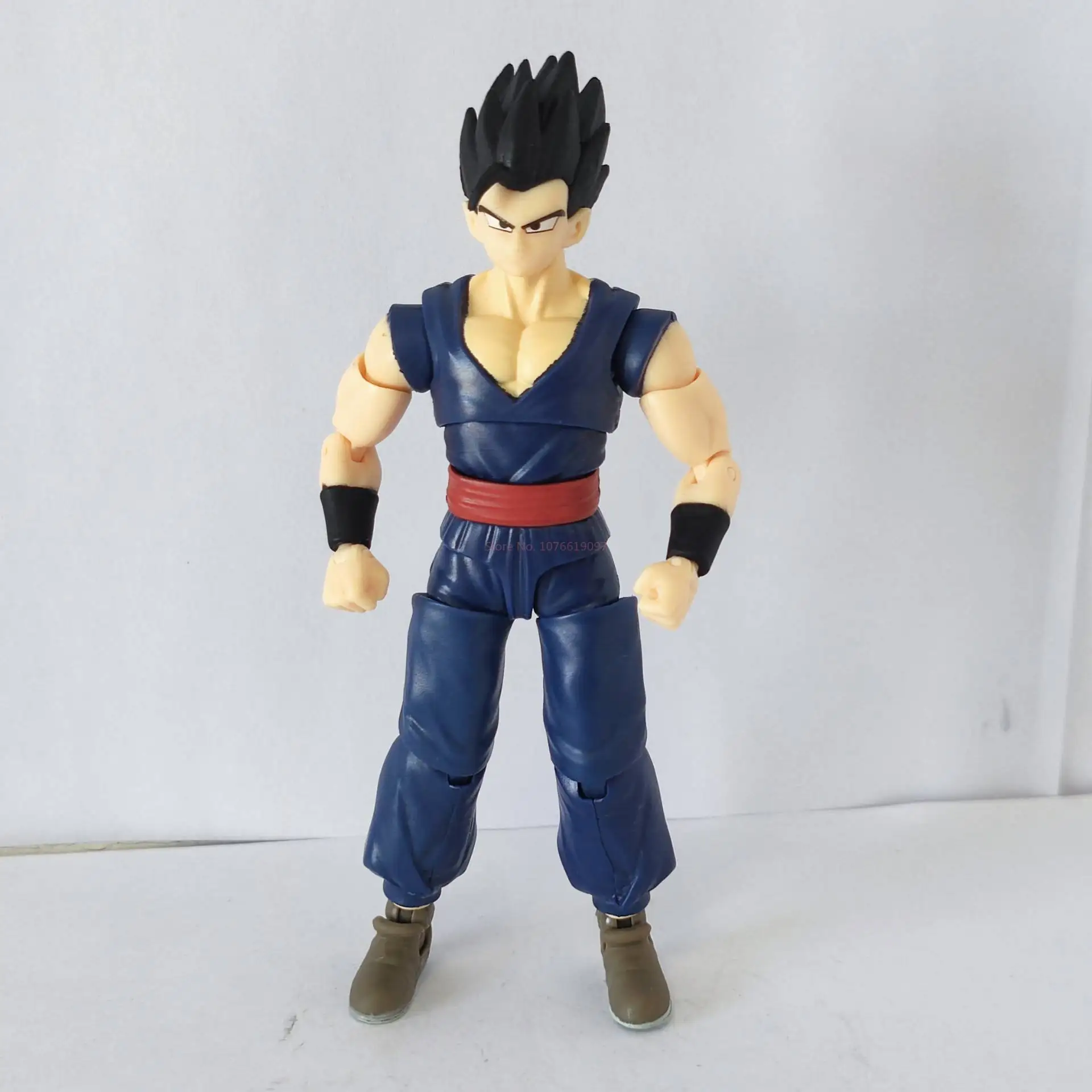 Genuine Bandai Dragon Ball Super Saiyan Vegeta Wukong Tranks No Accessories Loose 5-Inch Doll Gift