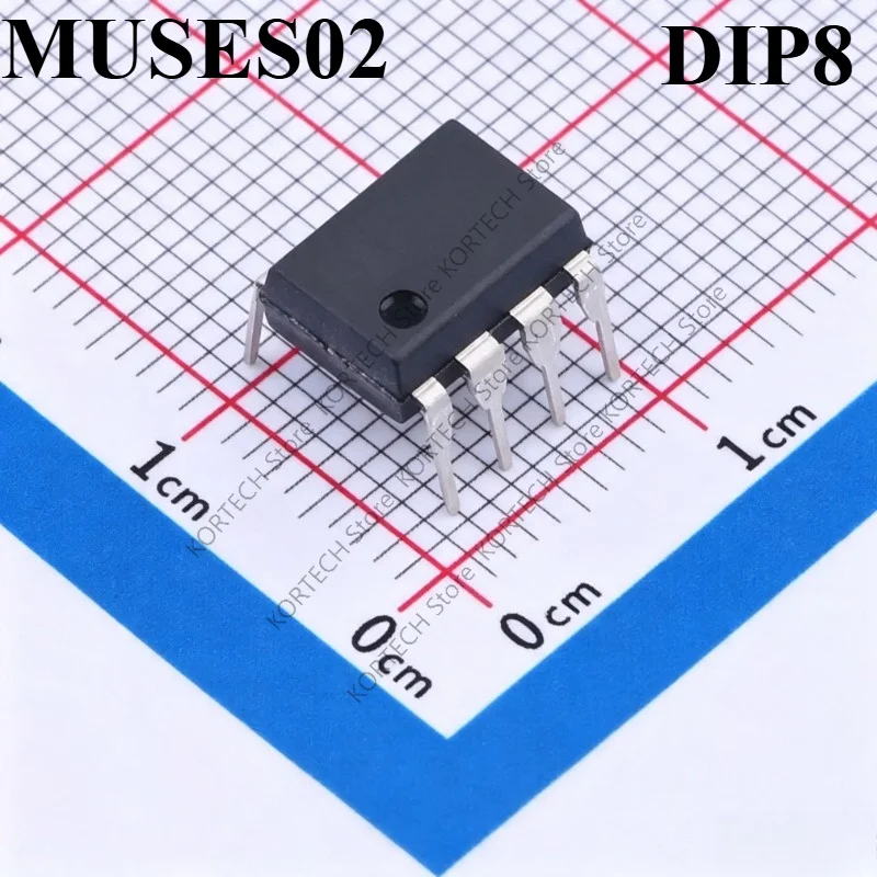 Brand new and original   MUSES02 01 Restore sound quality DIP8 in-line Fever Audio Dual op AMP JFET input BJT input IC MUSES01