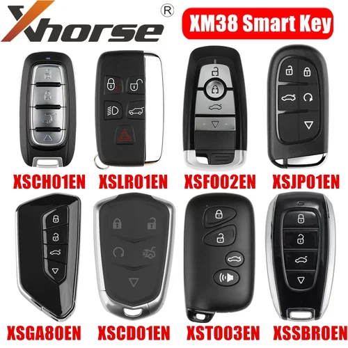 Xhorse XM38 Llave inteligente Serie XS XSCH01EN XSLR01EN XSFO02EN XSJP01EN XSGA80EN XSCD01EN XSTO03EN XSSBR0EN