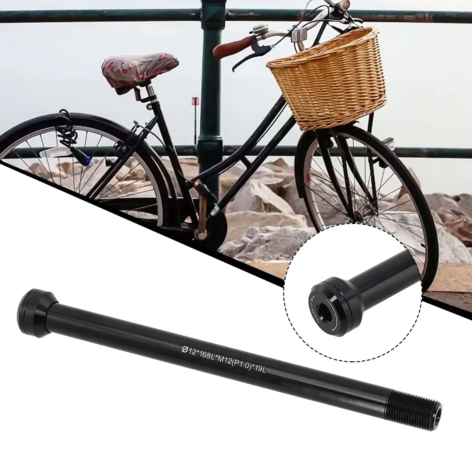 

Bicycle Thru Aluminum Alloy Axle Lever Black 100/142/148x12mm Replace For Boost BMC Cube For S-WORKS Bicycle Supplies