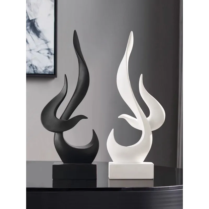 

Светлый роскошный высококачественный абстрактный искусство пламя птица украшение для дома аксессуары для гостиной винный шкаф для телевизора Современное украшение si