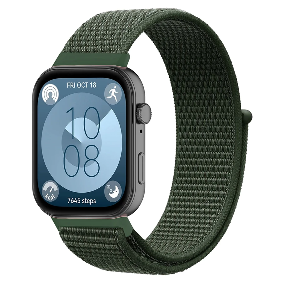 Nylon bandje voor Huawei Watch Fit 3 4 5 4 Pro 5 Pro Geweven sport smartwatch polsbandje Correa voor Huawei Watch Fit 5 4 3 armband