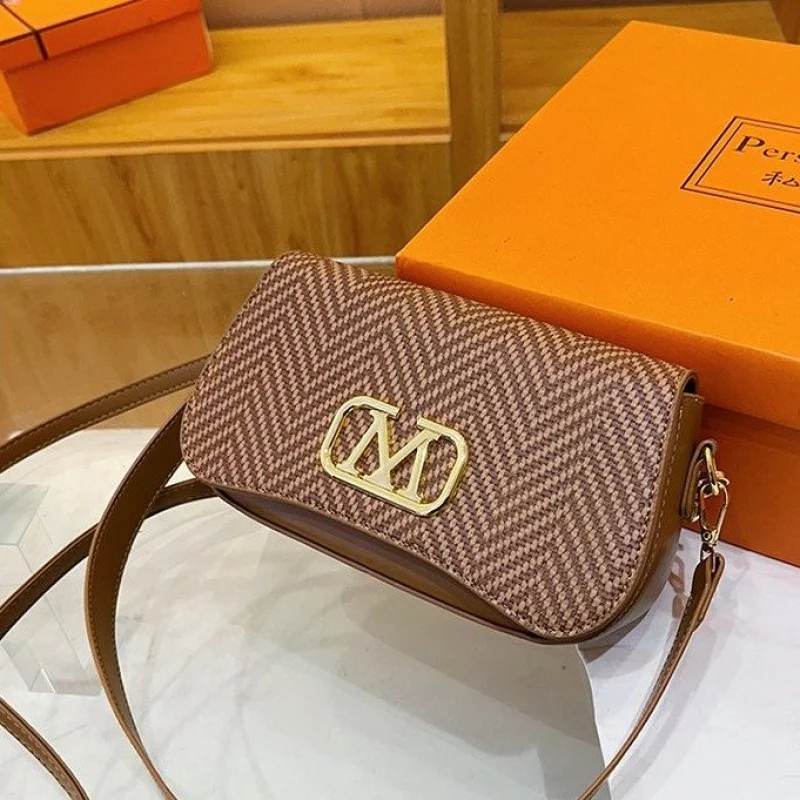 Borsa a tracolla da donna in pelle di design famoso Marchio di lusso Borsa quotidiana alla moda classica ed elegante con finiture ​