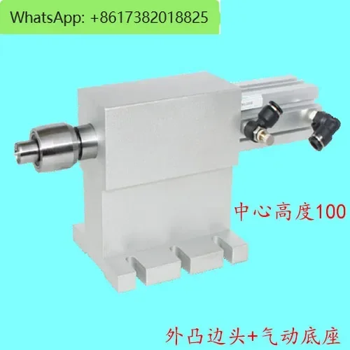 Pneumatic tailstock Pneumatic tailstock Active tailstock Thimble active top MT2 center height 100mm