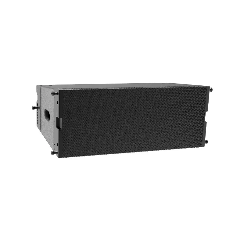 Professional Dual 10-Line Array Speakers Wooden and Aluminium Sound Equipment Audio Video Sound System