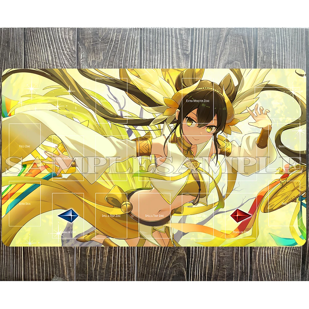 

Yu-Gi-Oh The Mikanko of the Oohime Playmat YGO KMC TCG YuGiOh Parchment Mat-488