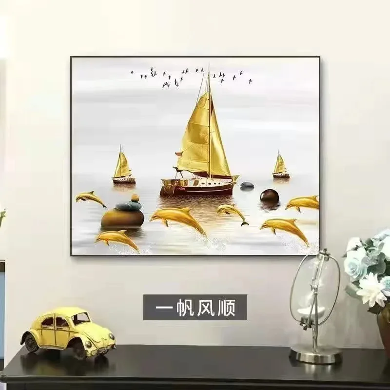 meter box decorative cover frame Pinmei-style paintings Horizontal version Non-perforated distribution switchin