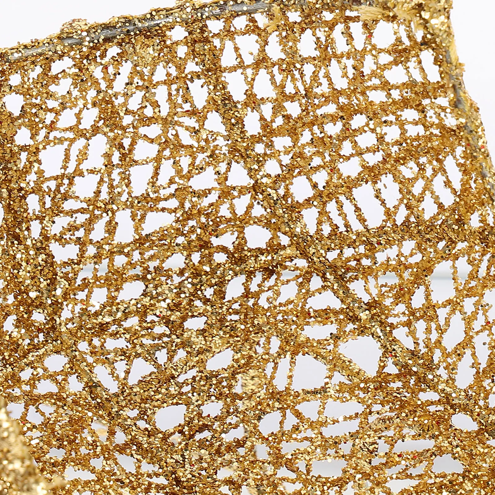 

BRIGHTFUFU 1 Set Christmas Elk Ornaments Glitter Reindeer Sleigh Holiday Decor Outdoor Winter Table Decoration Iron Golden Xmas