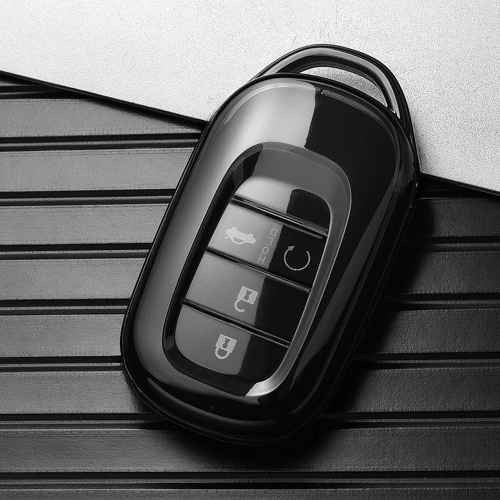 New TPU Car Remote Key Case Cover Shell For Honda Civic 11th 2022 3 4 5 Buttons Protector Holder Fob Keyless Accessories